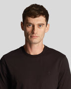 Lyle & Scott T-Shirt da uomo Tonal Eagle  TS400TON Jet Black