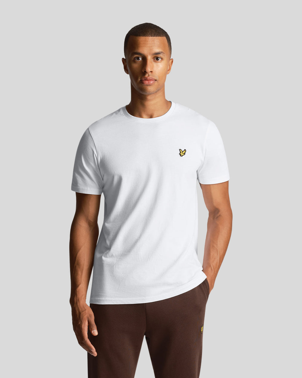 Lyle & Scott T-Shirt da uomo Plain White