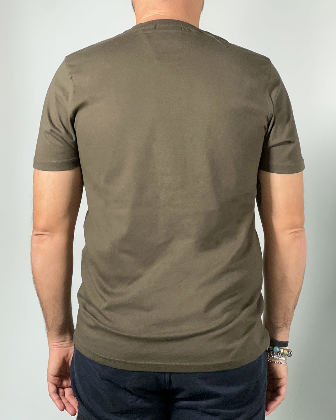 LYLE & SCOTT T-Shirt da uomo Plain Verde Oliva TS400VOG