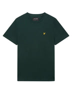 LYLE & SCOTT T-Shirt da uomo Plain Dark Green TS400VOG