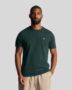 Lyle & Scott T-Shirt da uomo Plain Dark Green