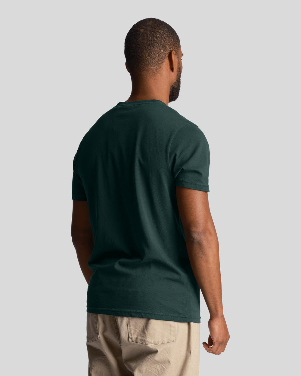 Lyle & Scott T-Shirt da uomo Plain Dark Green