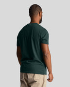 Lyle & Scott T-Shirt da uomo Plain Dark Green