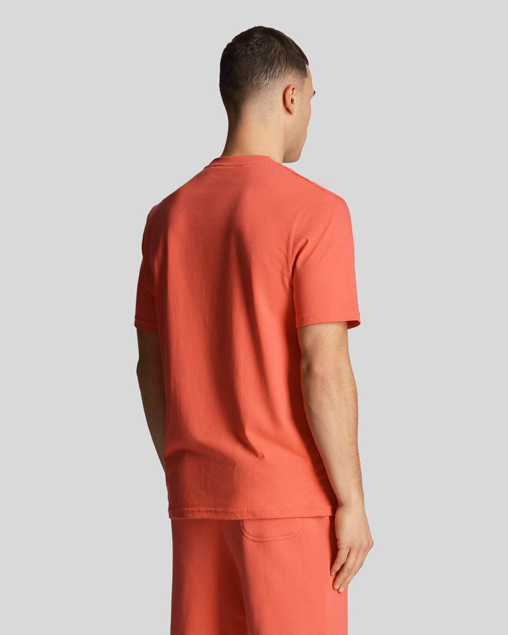 Lyle & Scott T-Shirt da uomo Plain TS400VOG Electric Pink 