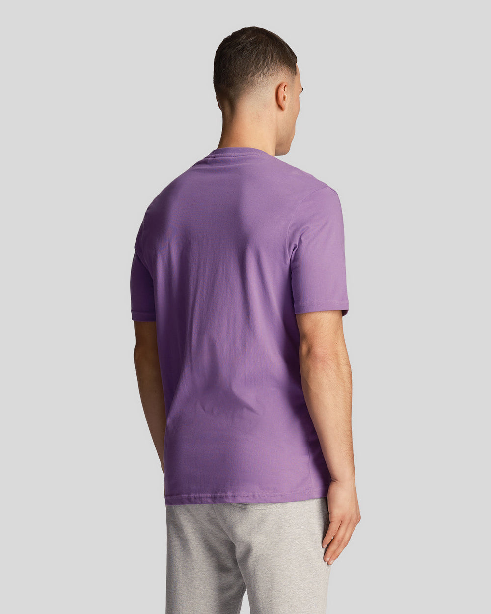 Lyle & Scott T-Shirt da uomo Plain TS400VOG Card Purple 