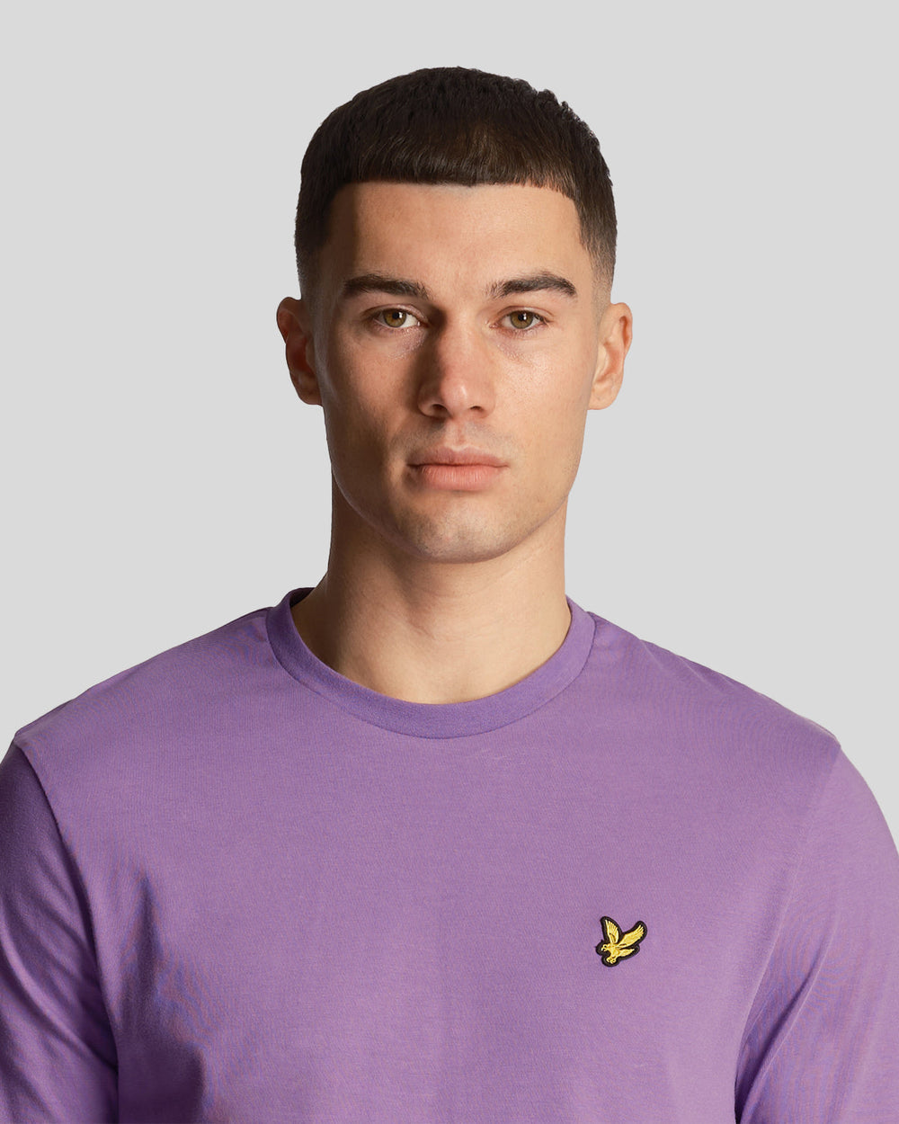 Lyle & Scott T-Shirt da uomo Plain TS400VOG Card Purple 