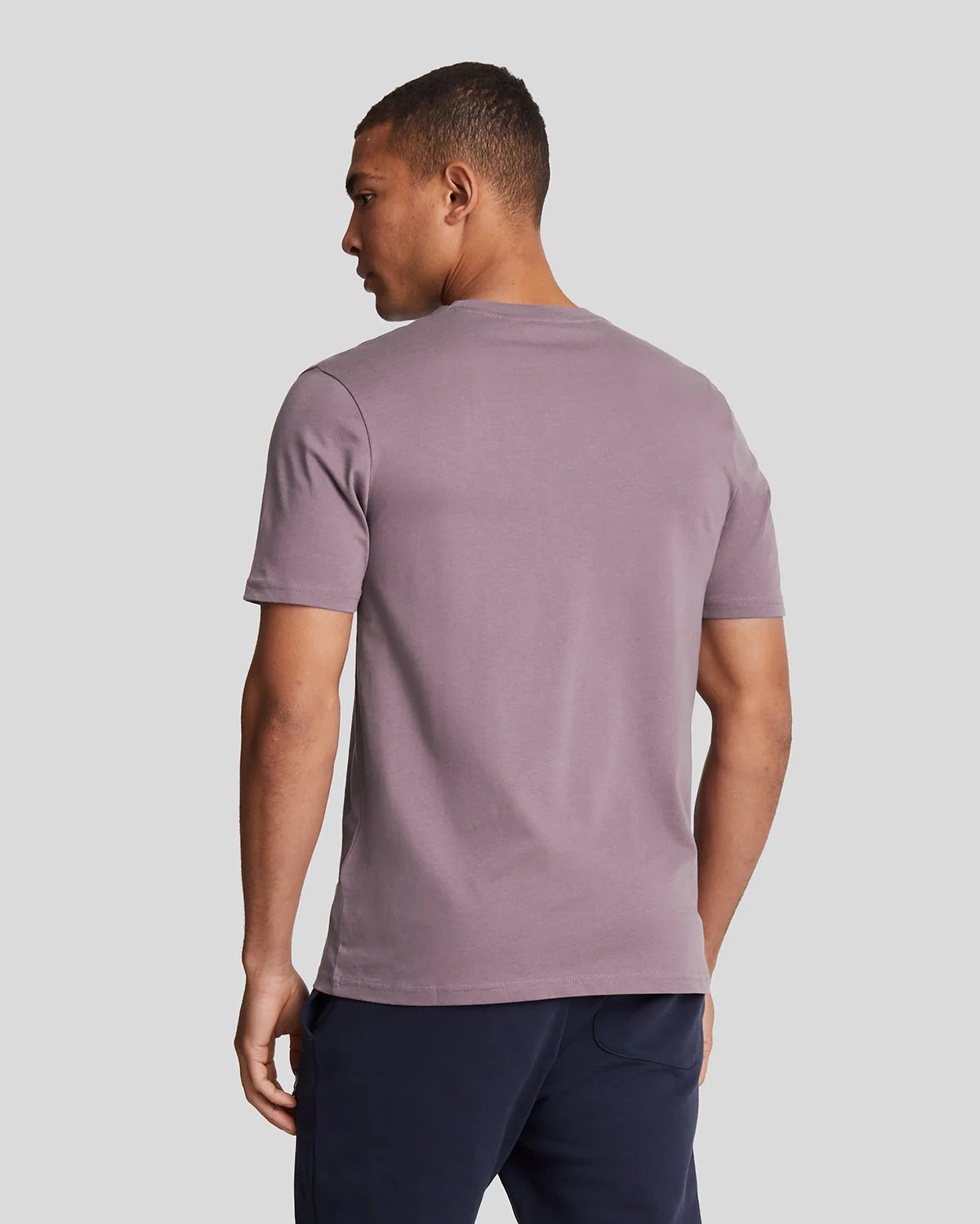LYLE & SCOTT T-Shirt da uomo Plain Malva TS400VOG