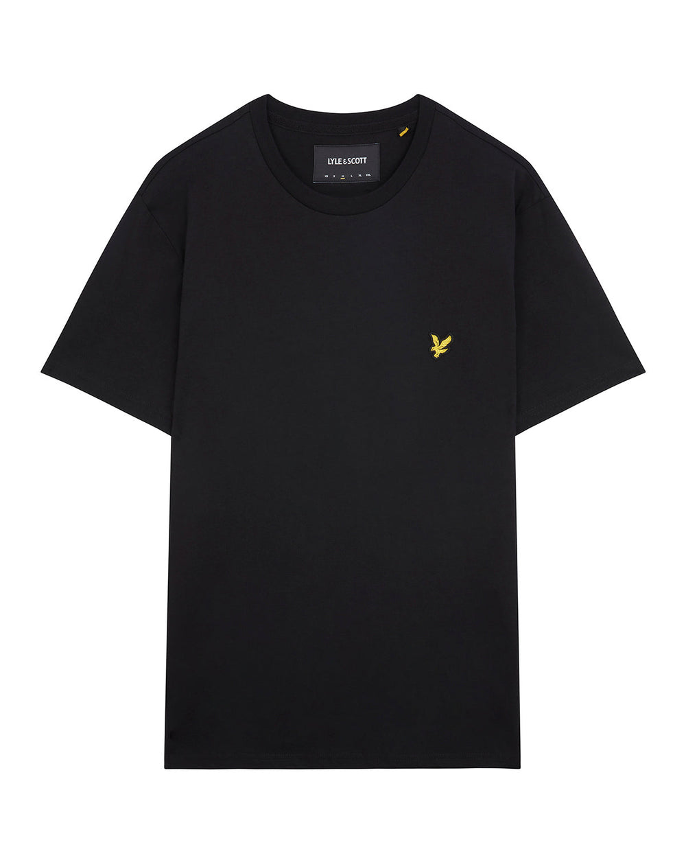 Lyle & Scott T-Shirt da uomo Plain Jet Black