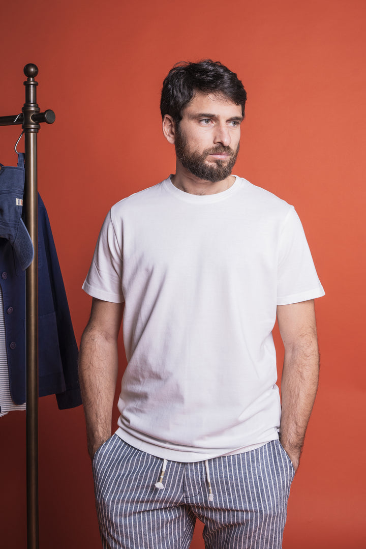 Impure - T-Shirt da uomo bianca regular fit