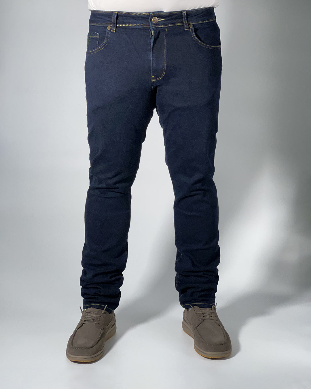 Jeans Uomo Pont Yosemite Regular Fit - Denim Stretch Blu Scuro