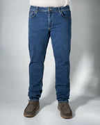 Jeans Uomo Pont Yosemite Regular Fit - Denim Stretch Blu