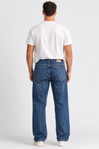 Jeans Uomo Pont Yosemite Regular Fit Denim Scuro Medio Leggero
