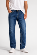 Jeans Uomo Pont Yosemite Regular Fit Denim Scuro Medio Leggero