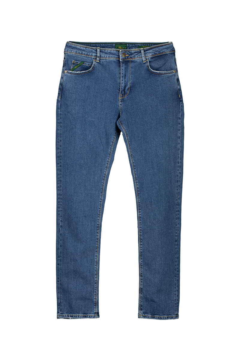 Jeans Uomo Pont Yosemite Regular Fit - Denim Stretch Blu