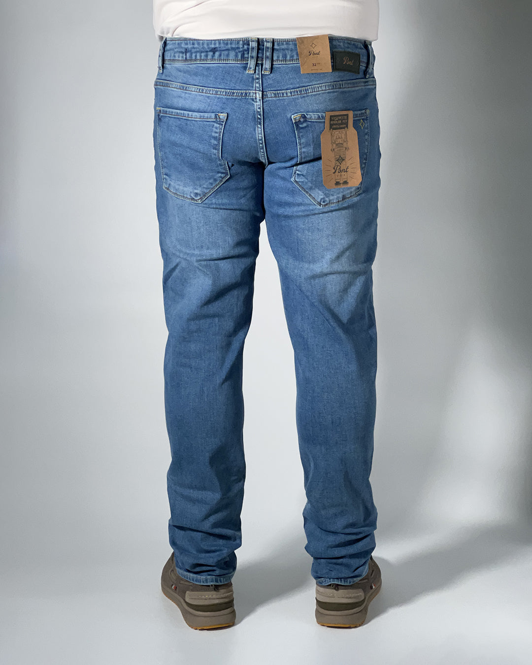Jeans Pont uomo Yosemite Regular Fit - Denim Stretch Blu Classico