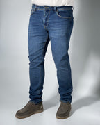 Jeans Pont uomo Yosemite Regular Fit - Denim Stretch Lavaggio Blu