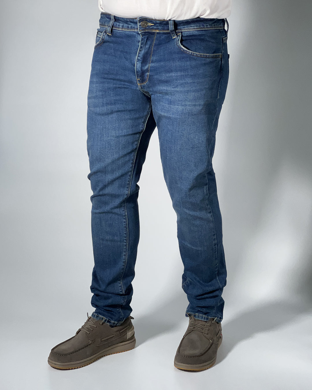 Jeans Pont uomo Yosemite Regular Fit - Denim Stretch Lavaggio Blu