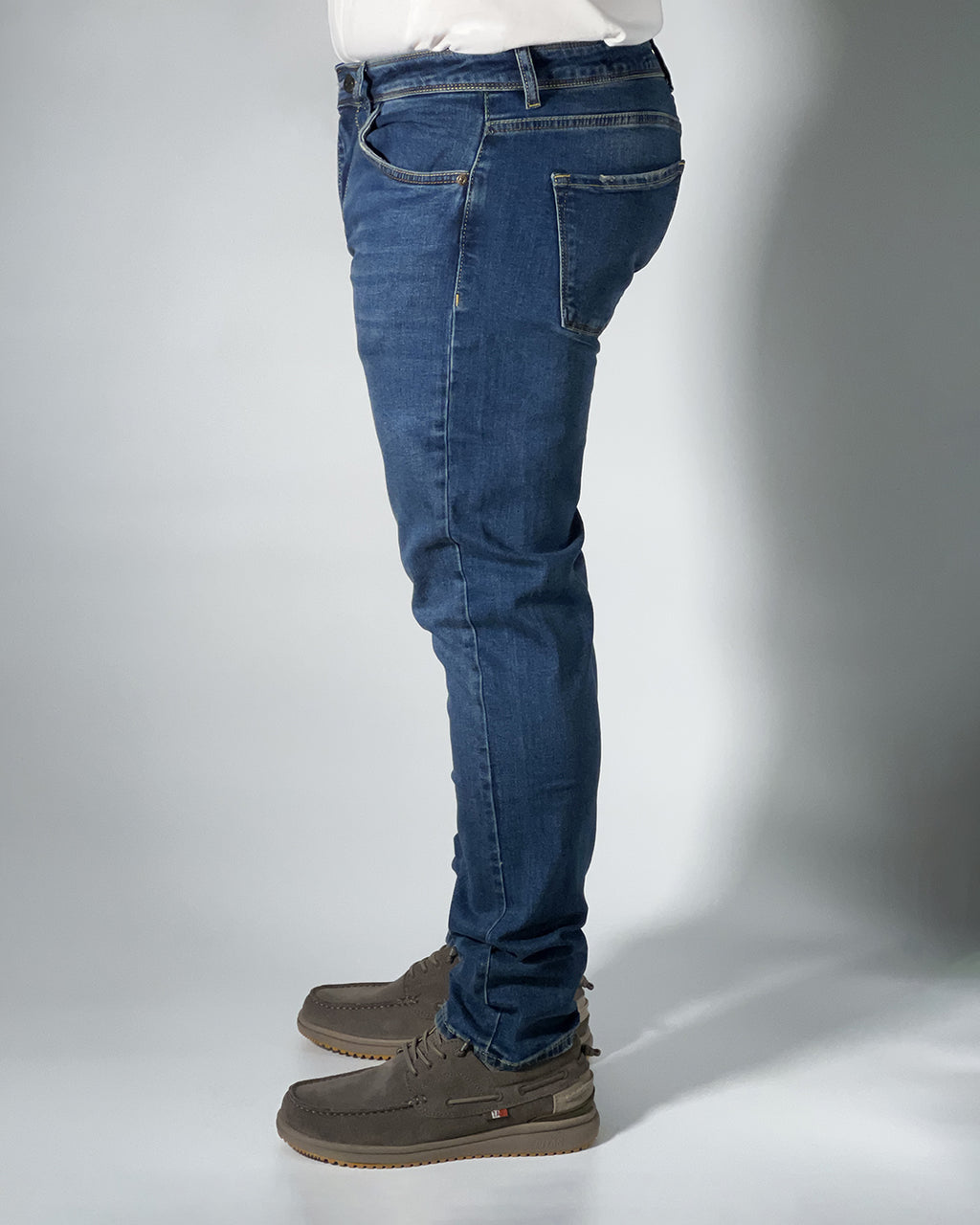 Jeans Pont uomo Yosemite Regular Fit - Denim Stretch Lavaggio Blu