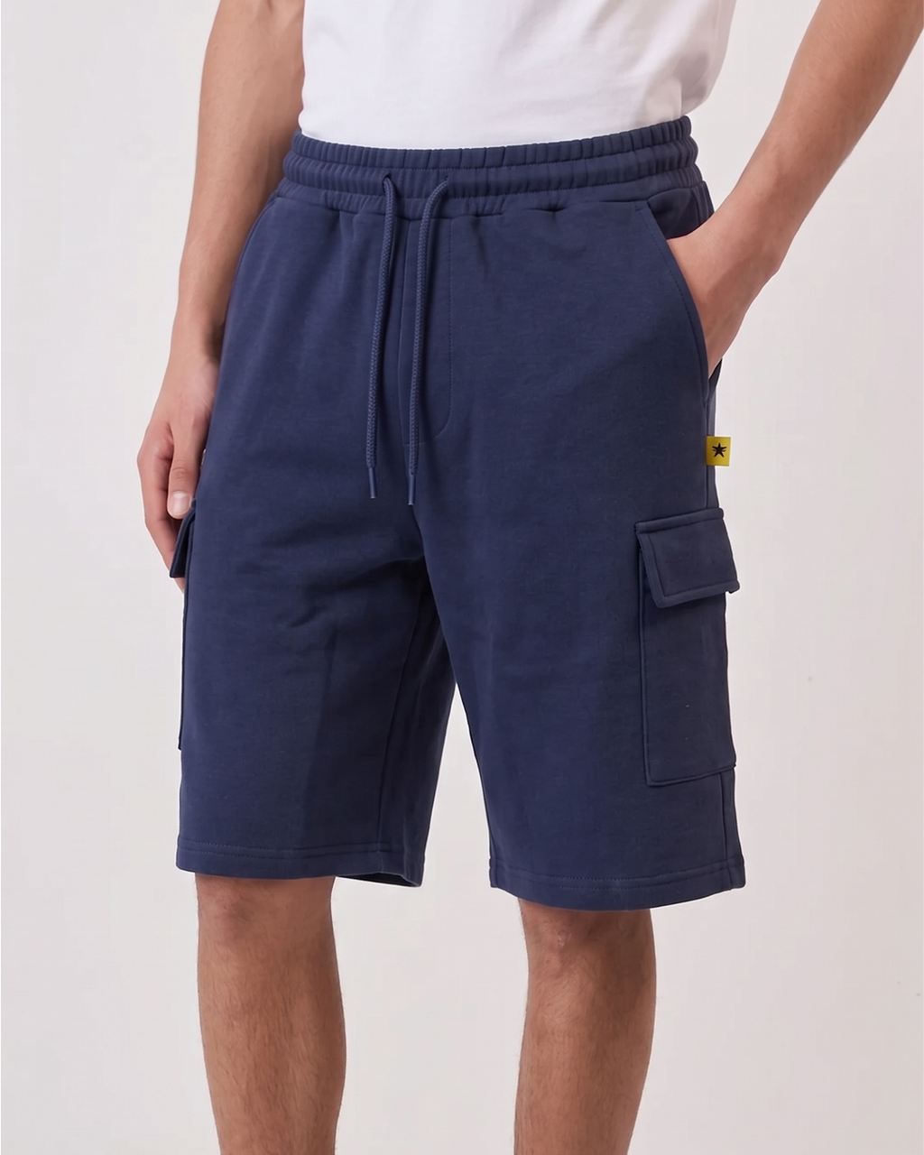 Bermuda Cargo Uomo Cotone Tasche Laterali – Superculture