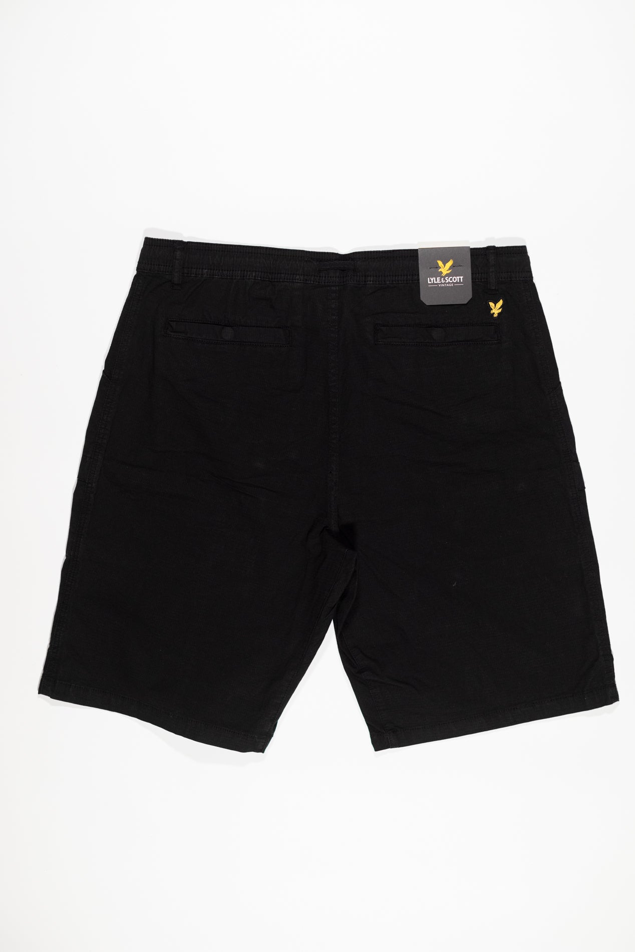 LYLE & SCOTT Bermduda Cargo Short Ripstop Nero