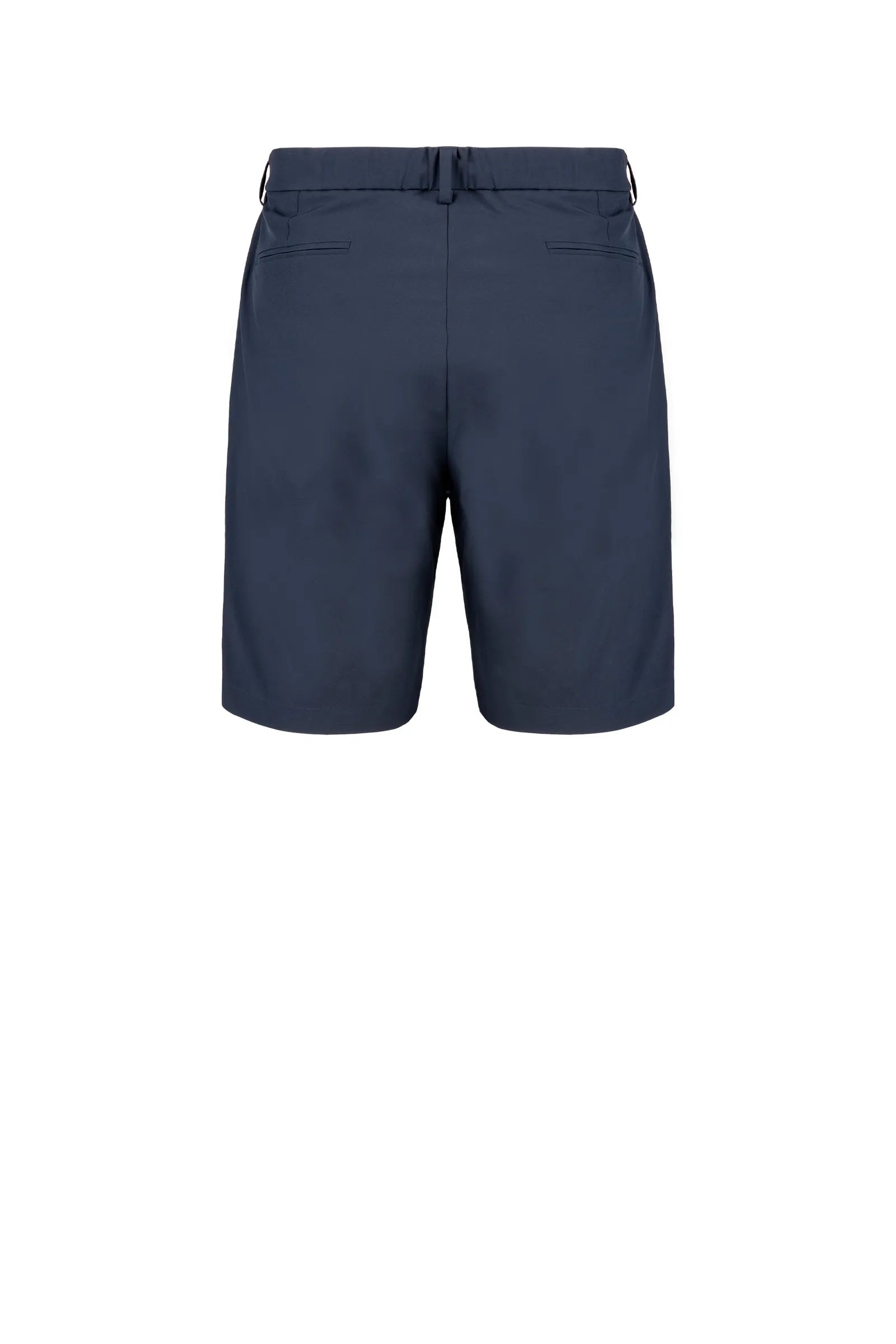 Censured Bermuda in tessuto tecnico con coulisse Blu Scuro