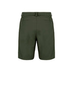 Censured Bermuda in tessuto tecnico con coulisse Verde Scuro