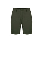 Censured Bermuda in tessuto tecnico con coulisse Verde Scuro