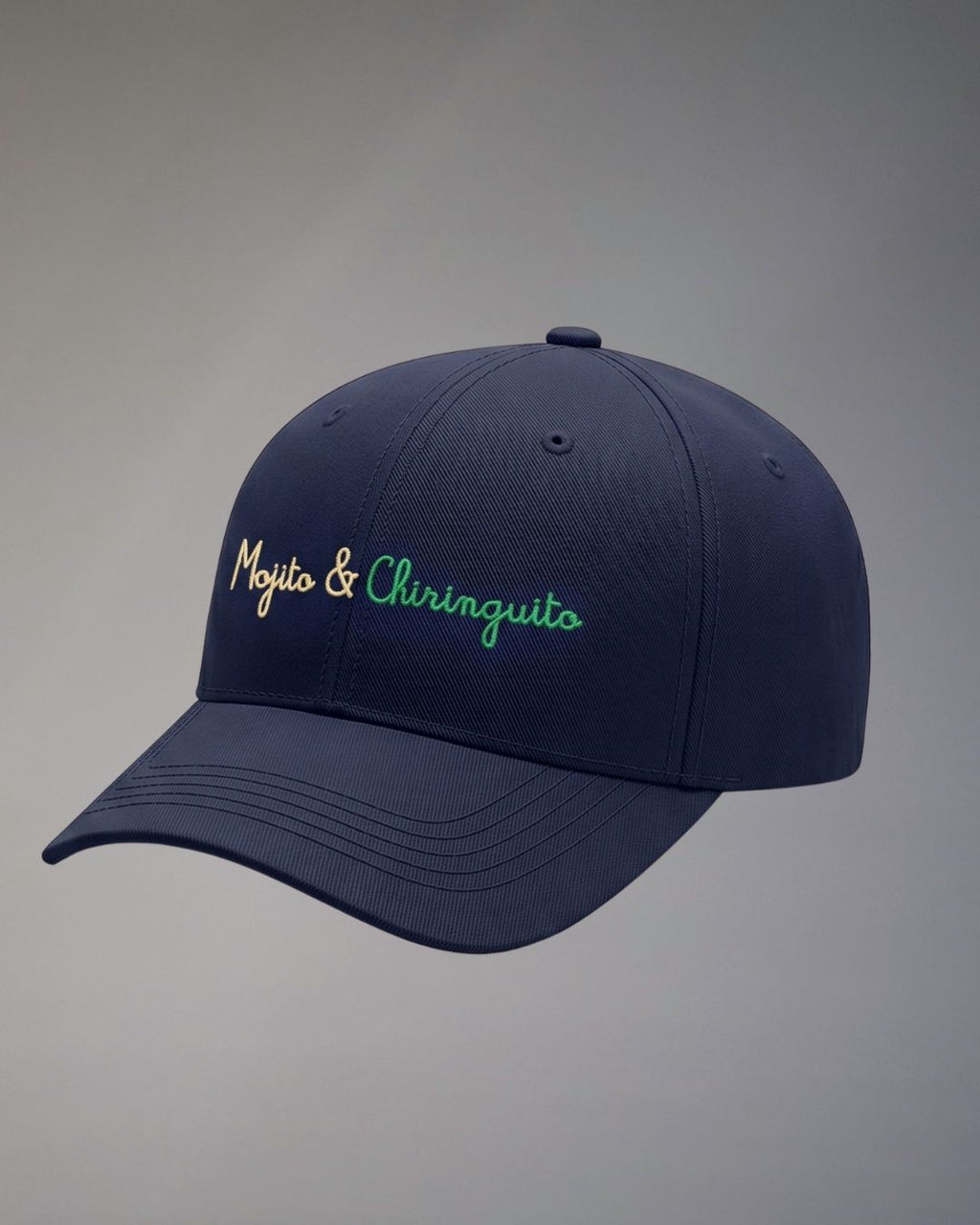 Superculture Cappellino Uomo Blu Navy Ricamo Mojito Chiringuito