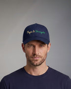 Superculture Cappellino Uomo Blu Navy Ricamo Mojito Chiringuito