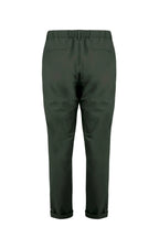 Censured Pantalone Jogger in tessuto tecnico con coulisse Verde Scuro
