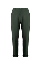 Censured Pantalone Jogger in tessuto tecnico con coulisse Verde Scuro