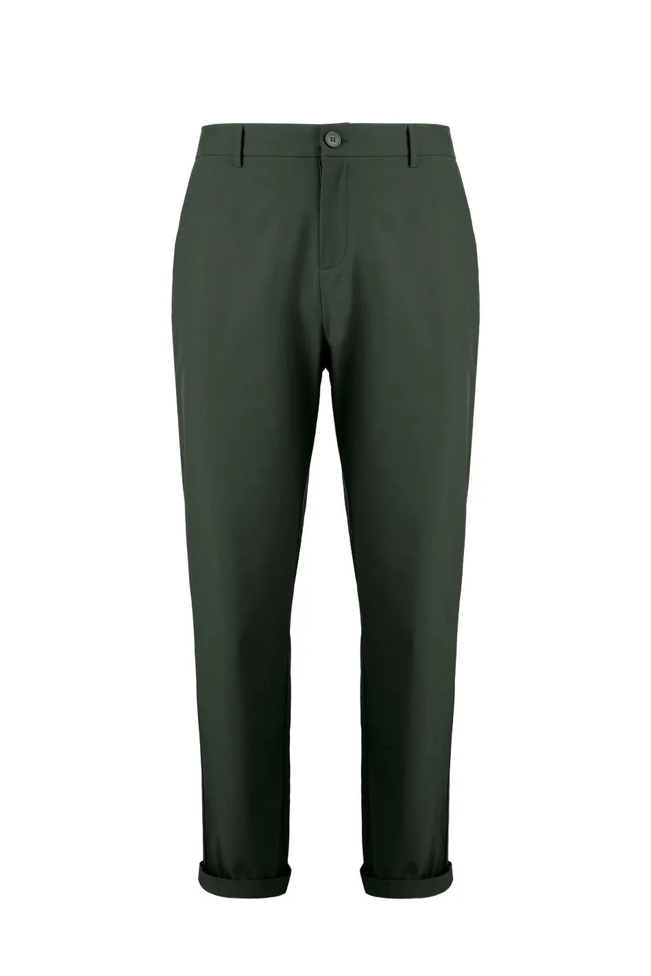 Censured Pantalone Jogger in tessuto tecnico con coulisse Verde Scuro