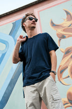 Censured T-Shirt girocollo a manica corta Night Blue