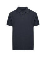 Censured Polo in cotone Jersey Blu Notte