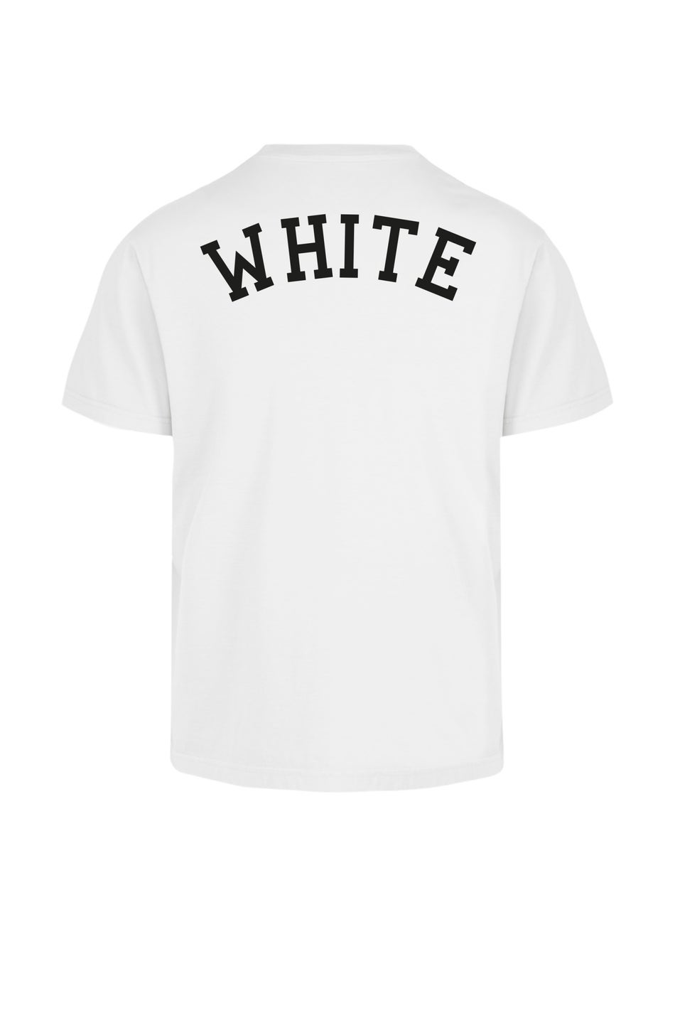 Censured T-Shirt in cotone lavaggio acido Off White