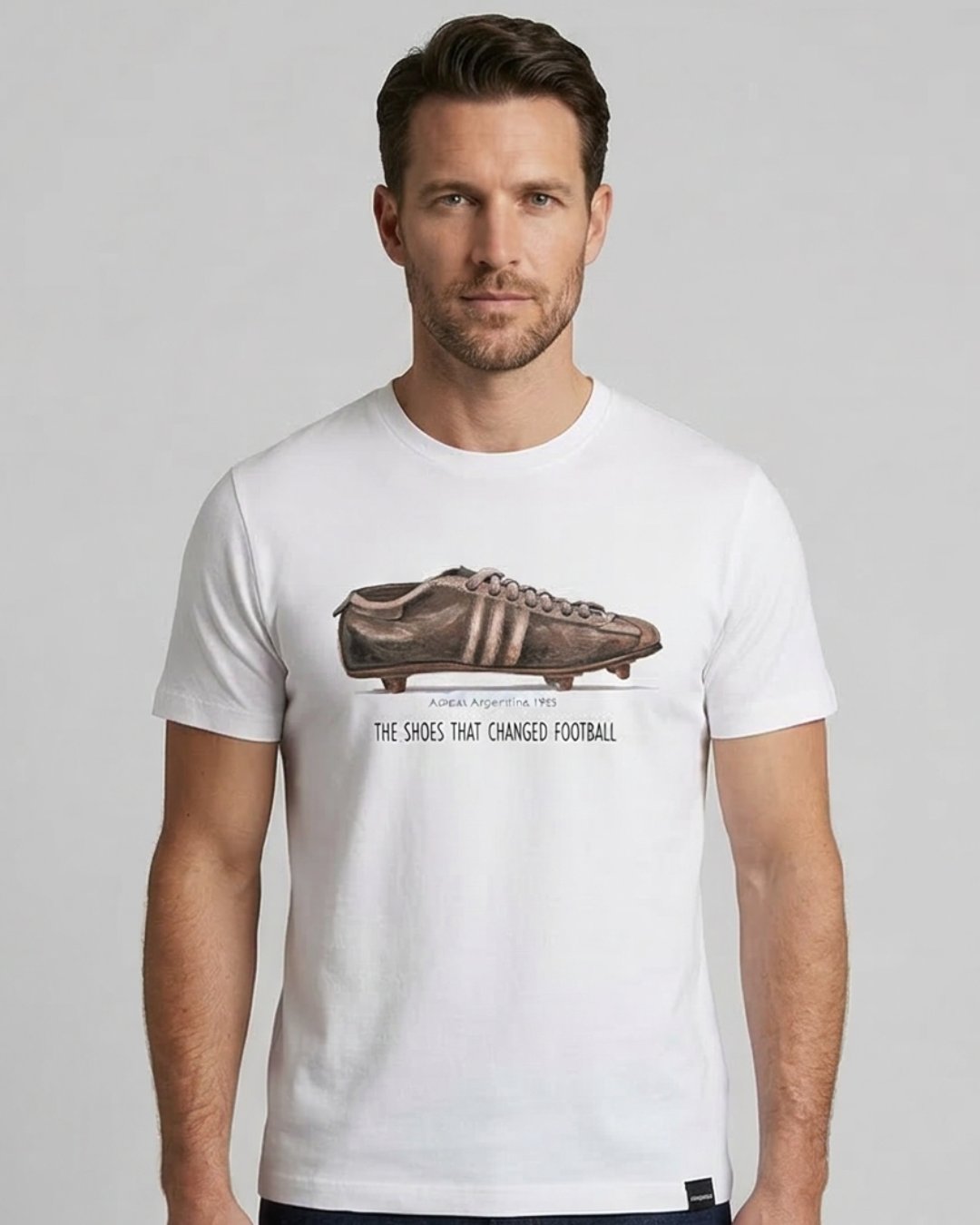 T-Shirt Uomo Homeward Off White con Stampa Vintage "Argentina"