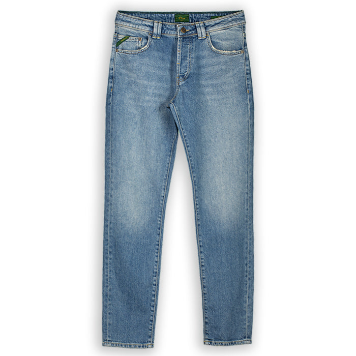 Jeans Uomo Pont Jasper - Tapered Fit in Denim Light Blue Lavaggio Chiaro