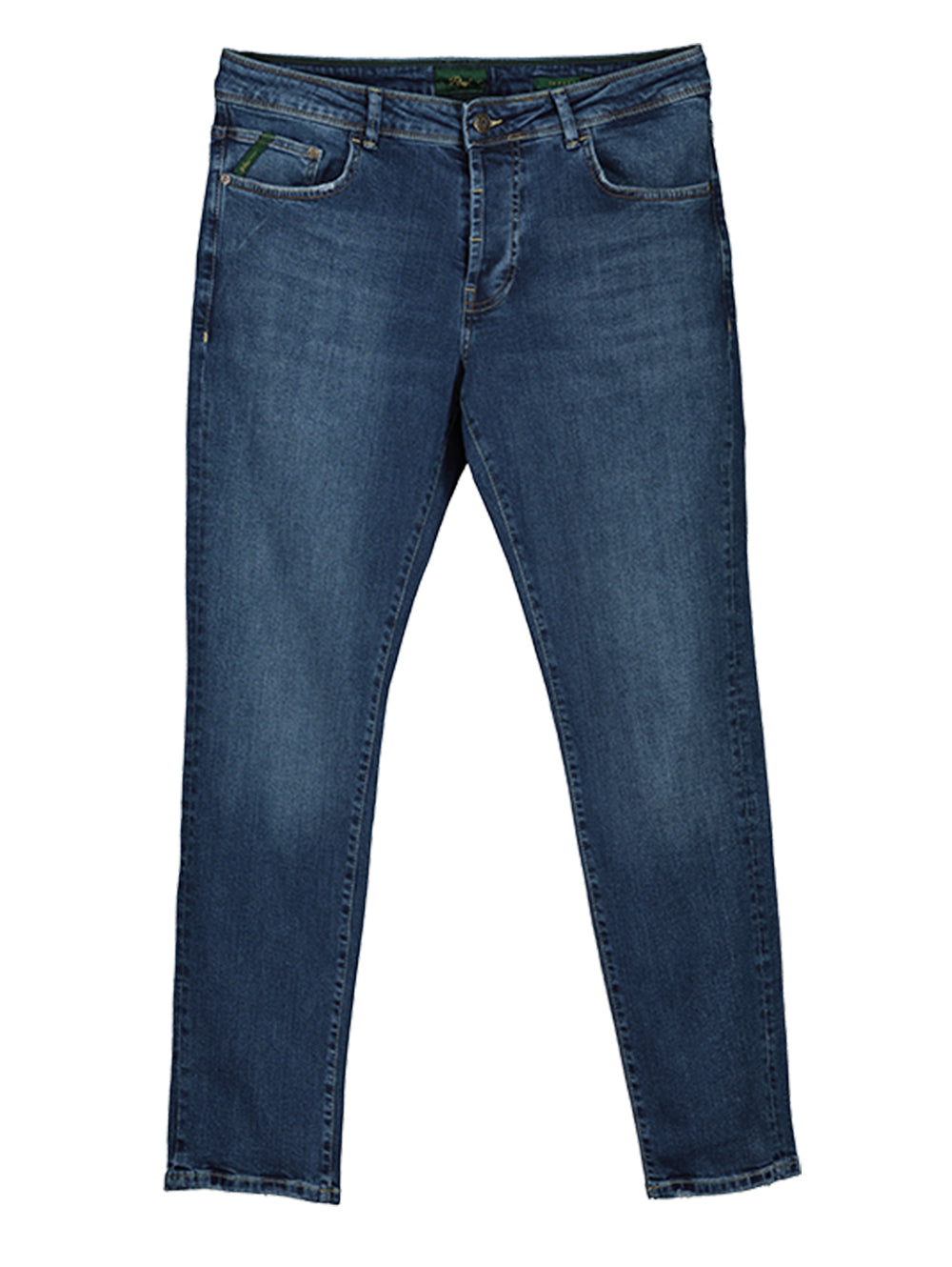 Jeans Uomo Pont Jasper - Tapered Fit Denim Stretch Blu Classico