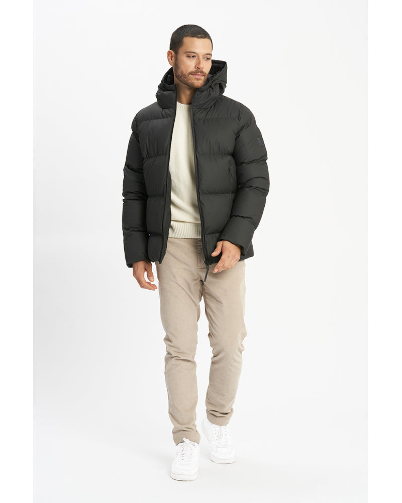 Homeward - Giacca antipioggia con cappuccio Kamon Black