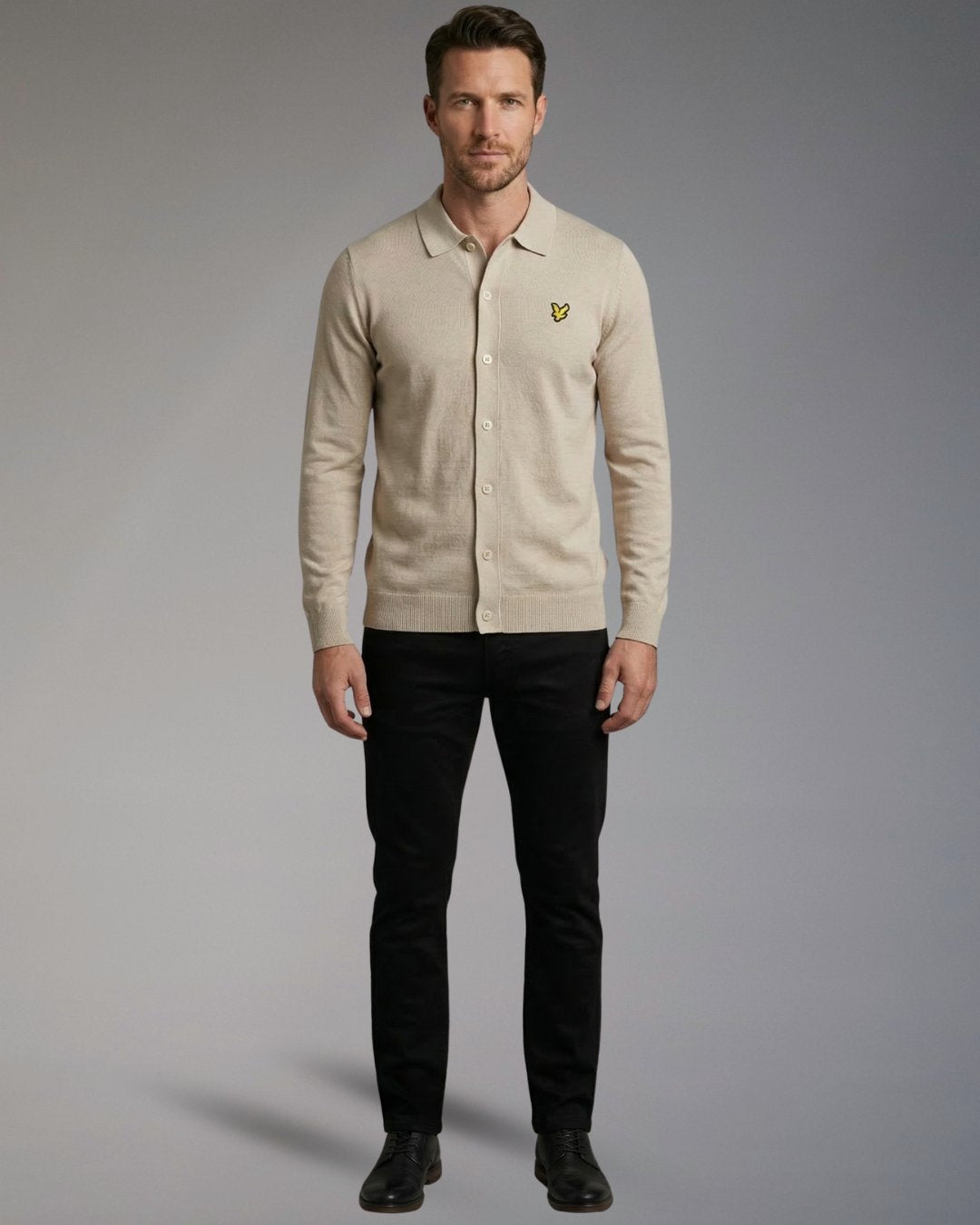 Cardigan Uomo Lyle & Scott in Puro Cotone