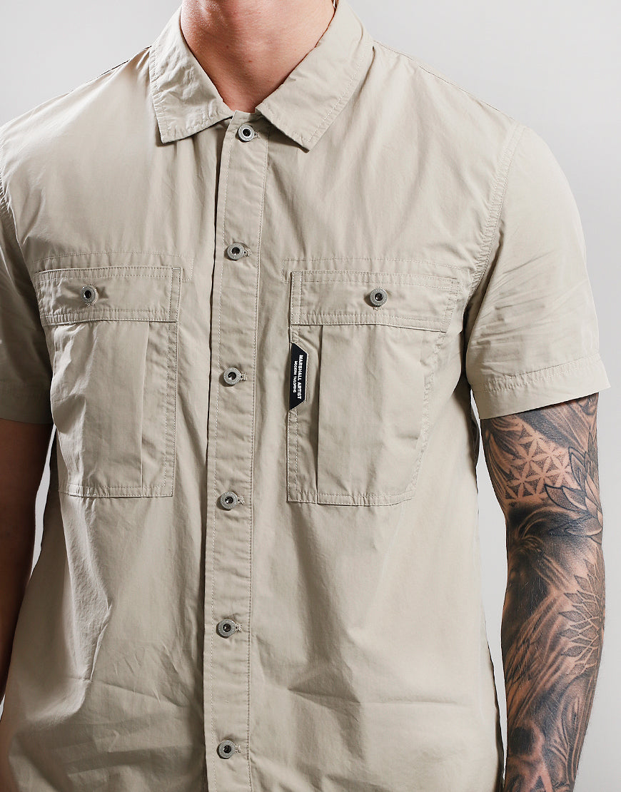 Marshall Artist Camicia da uomo Reno M10816 Beige