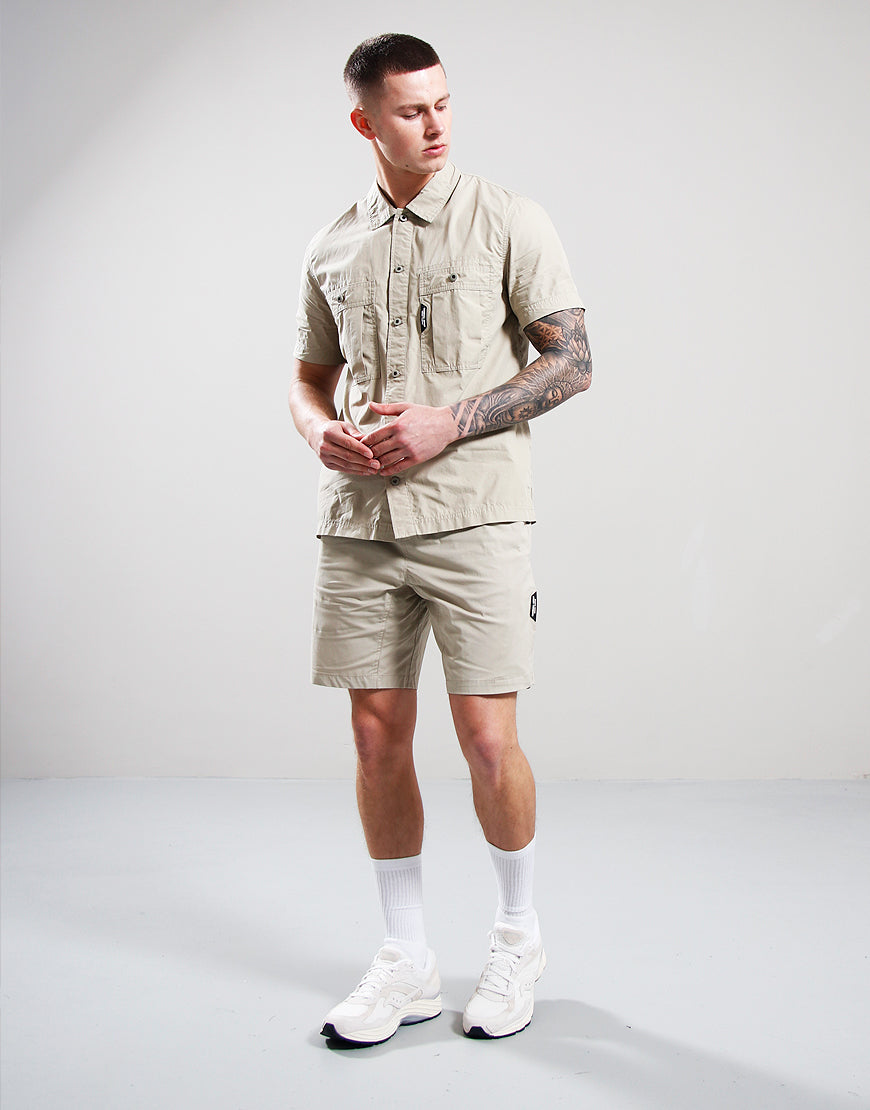 Marshall Artist Camicia da uomo Reno M10816 Beige