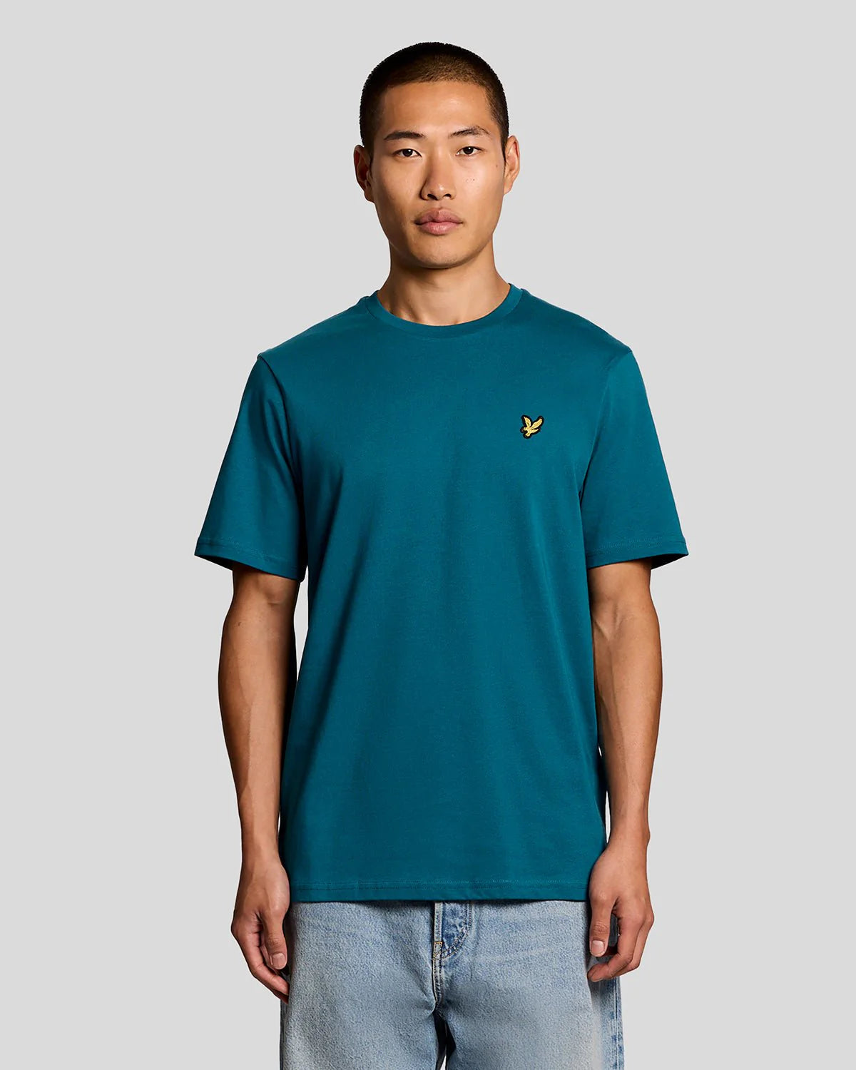 T-Shirt Uomo Lyle & Scott Basic Girocollo in Puro Cotone