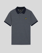 Polo Uomo Lyle & Scott a Righe Breton in Cotone Piquet