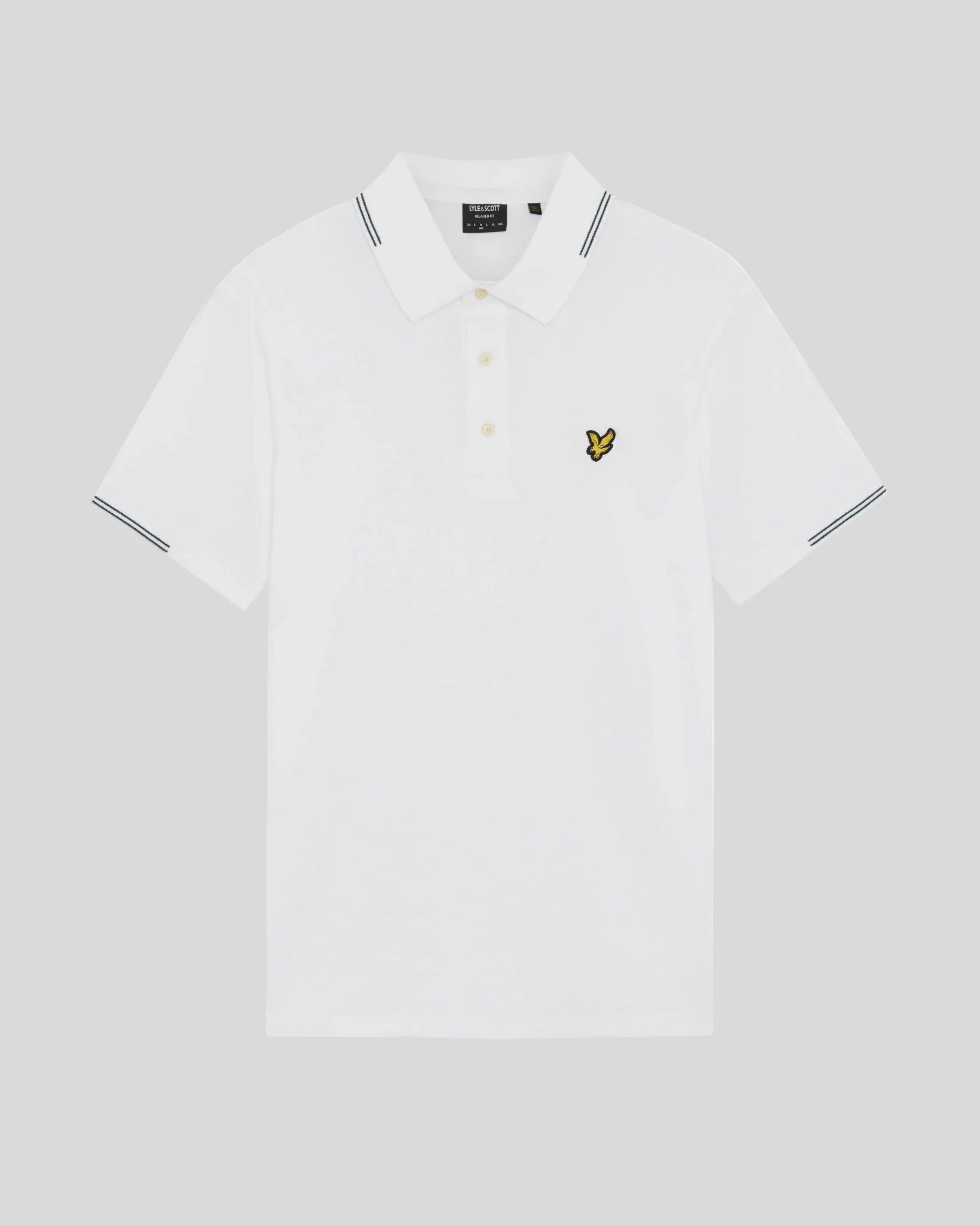 Polo Uomo Lyle & Scott in Morbido Cotone con Profili a Contrasto