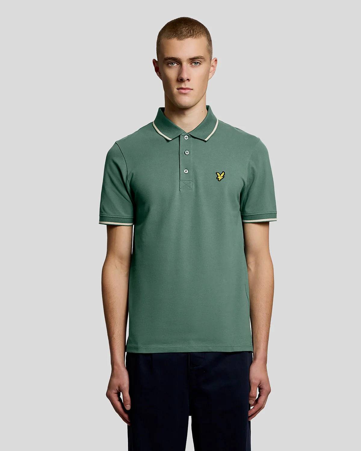 Polo Uomo Lyle & Scott con Profili a Contrasto (Tipped Polo)
