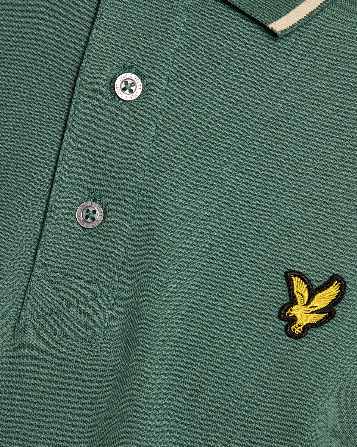 Polo Uomo Lyle & Scott con Profili a Contrasto (Tipped Polo)