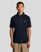 Polo Uomo Lyle & Scott in Morbido Cotone con Profili a Contrasto