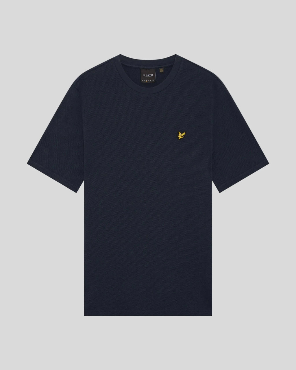 T-Shirt Uomo Lyle & Scott in Jacquard Testurizzato