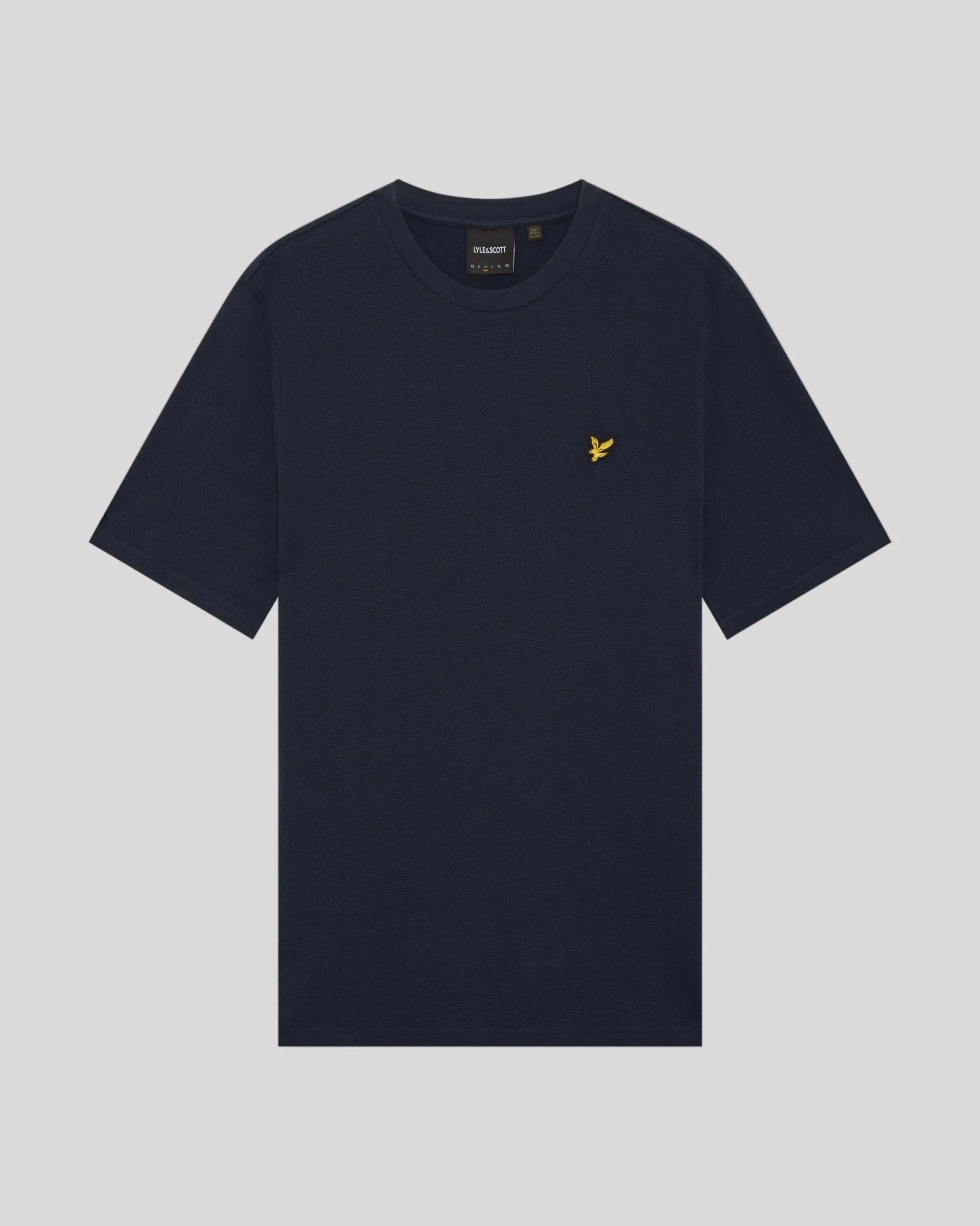 T-Shirt Uomo Lyle & Scott in Jacquard Testurizzato